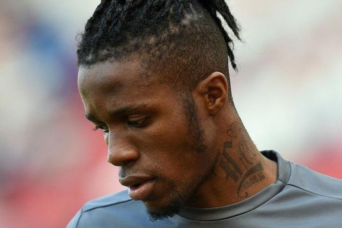 Crystal Palace forward Wilfried Zaha has received racist abuse and threats on social media