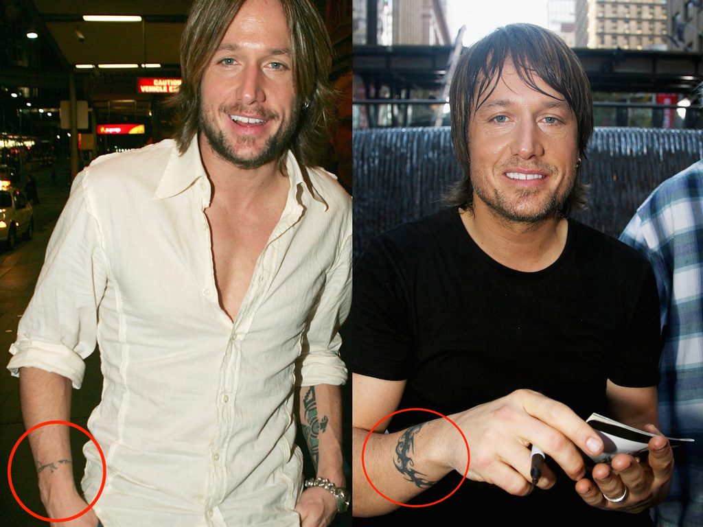 18 celebrities who had to cover up regrettable tattoos