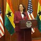 US Vice President, Kamala Harris with President Nana Addo Dankwa Akufo-Addo