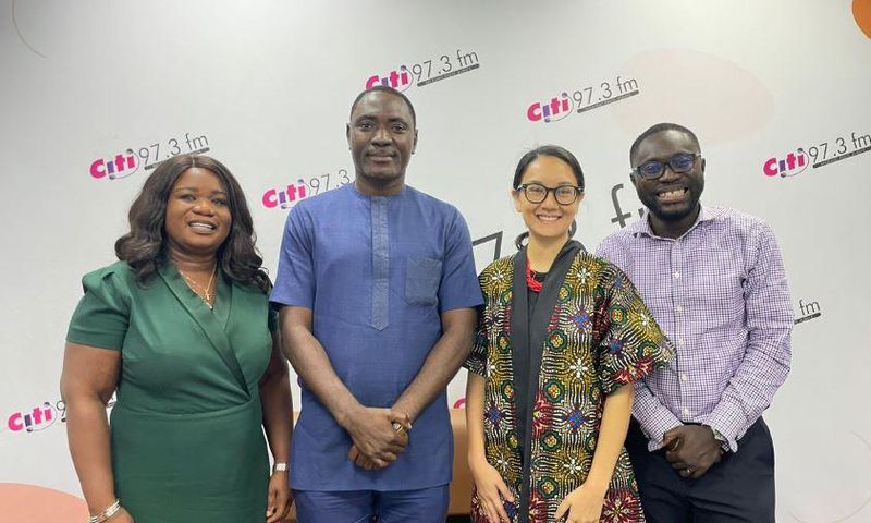 EdTech Mondays Ghana November - host and panelists: Mrs Barbara Adiyah, Daniel Coffie, Heather Beem, and Nathan Quao.