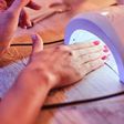 Using UV nail dryers