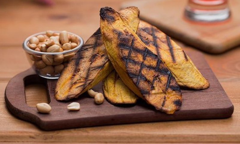 Roasted plantain