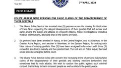 Police statement