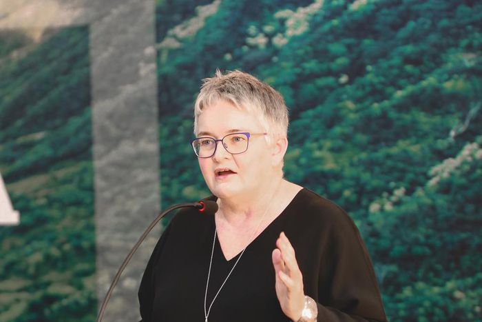 ACCA Chief Executive Officer, Helen Brand delivering keynote address at the event