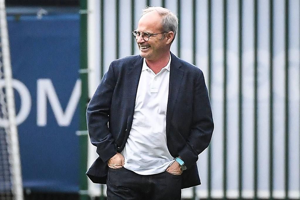 Luis CAMPOS of PSG during a Paris Saint-Germain training session at Ooredoo Center on September 05, 2022 in Saint-Germain