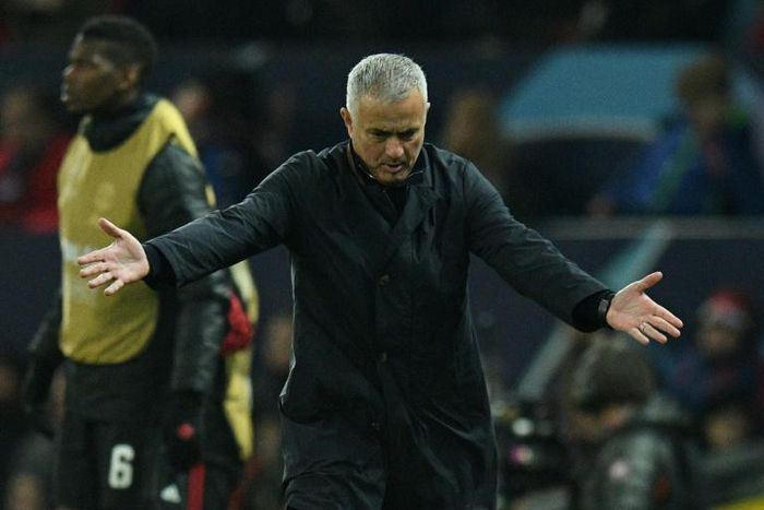 Manchester United manager Jose Mourinho's violent celebrations at a late winner dominated the headlines instead of his side qualifying for the Champions League knockout stages.