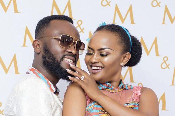 Ghanaian actress, Nana Ama Mcbrown and her husband, Maxwell Mensah