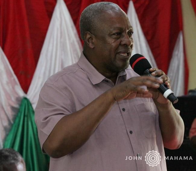 Former President John Mahama