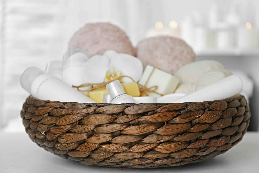 Spa day at home with a few products and kits