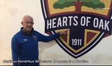 New Hearts of Oak coach Martin Koopman