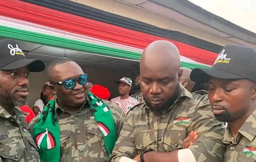 Police invite 8 NDC executives for wearing military camouflage during Mahama’s campaign