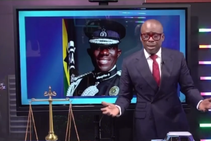 Akufo-Addo should've sacked IG Dampare for crying in parliament – Adom Otchere