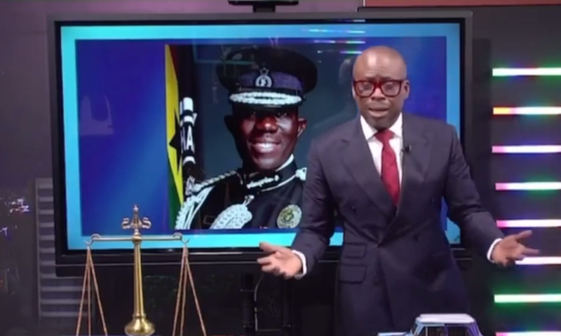 Akufo-Addo should've sacked IG Dampare for crying in parliament – Adom Otchere