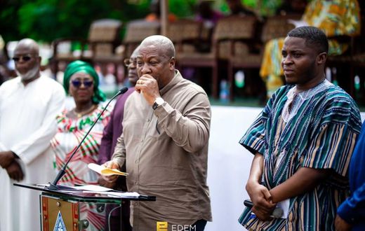Mahama enstooled as chief in Ketu-North; he’s now Togbi Dunenyo I