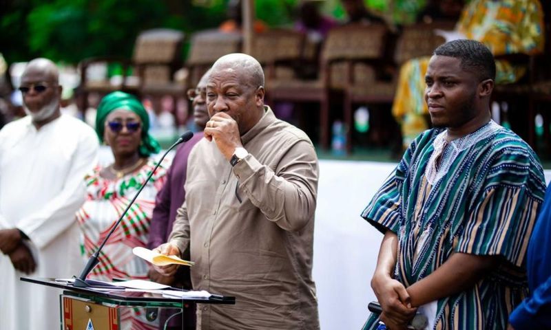 Mahama enstooled as chief in Ketu-North; he’s now Togbi Dunenyo I