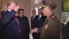 Donald Trump North Korea Jair Bolsonaro Brazil salute