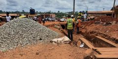 Road constructions begin in Assin North a day after EC announced by-election date