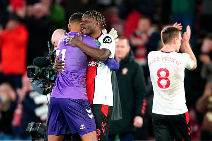 Mohammed Salisu and Southampton knock Man City out of Carabao Cup