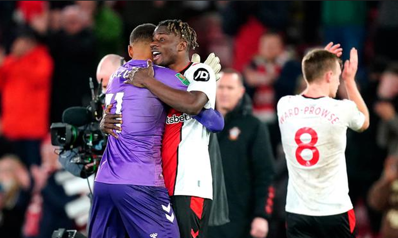 Mohammed Salisu and Southampton knock Man City out of Carabao Cup