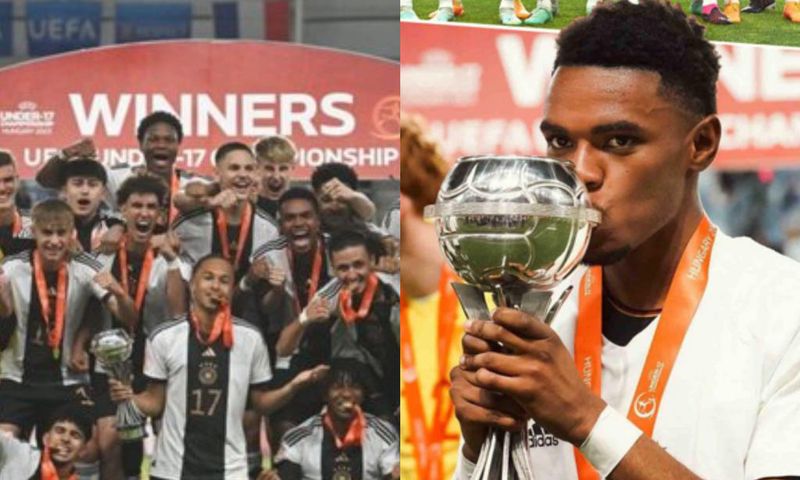 Charles Herrmann: CK Akonnor’s son wins U17 Euros with Germany