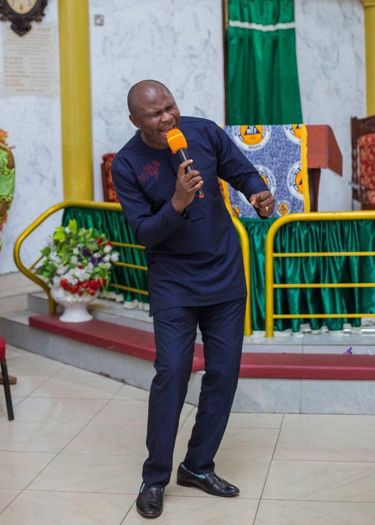 Showers of blessings as Uncle Ato rocks Kokomlemle Methodist Church