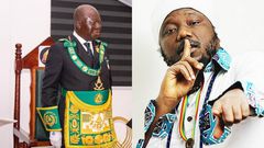 Blakk Rasta slams Otumfuo Osei Tutu II for boldly flaunting Freemason costume