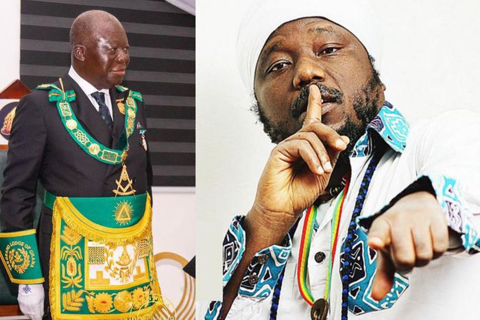 Blakk Rasta slams Otumfuo Osei Tutu II for boldly flaunting Freemason costume