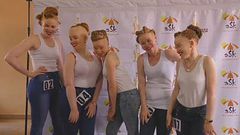 Albinos contestants in Uganda