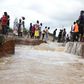 Bereaved mother cries inconsolably as flood water kills her 2 children in Accra