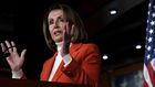 WASHINGTON, DC - NOVEMBER 15: U.S. House Minority Leader Rep. Nancy Pelosi (D-CA) speaks during a weekly news conference November 15, 2018 on Capitol Hill in Washington, DC. Pelosi discussed various topics including her run for Speaker of House of Repr...