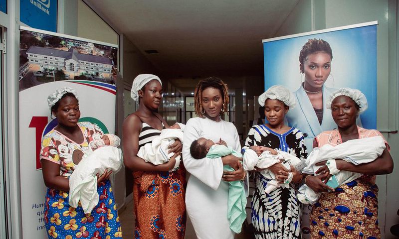 Wendy Shay marks birthday with donation to patients at Korle Bu hospital