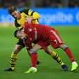 Franck Ribery allegedly slapped television pundit Patrick Guillou following Bayern Munich's 3-2 defeat to Borussia Dortmund on Saturday.