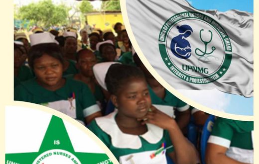 Union of Professional Nurses and Midwives criticises GRNMA's unilateral COS negotiations