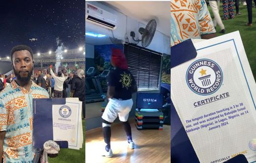 'Yes' - GWR confirms mans twerking record