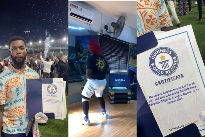 'Yes' - GWR confirms mans twerking record