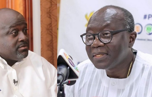 Mark Assibey-Yeboah and Ken Ofori-Atta