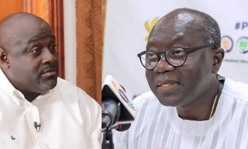 Mark Assibey-Yeboah and Ken Ofori-Atta