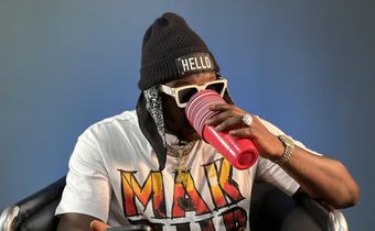 Medikal at Pulse Ghana's office