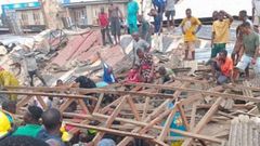 The mosque situated at 64 Shotinoye Street, Papa Ajao area in Mushin recently collapsed killing one person. [Guardian]