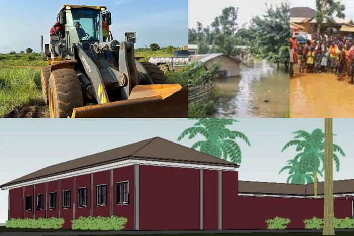 First Sky Group begins building houses for Akosombo dam spillage-induced flood victims