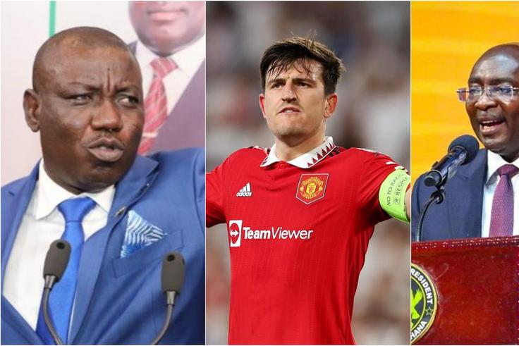 ‘Maguire now a key player for Man United while Bawumia is still roaming at IMF’ – Adongo