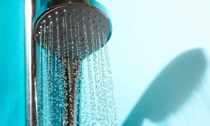 Do you take showers during thunderstorms? [Gear stone]