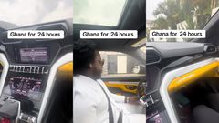 Gospel star Sonnie Badu turns heads in Ghana with luxurious Lamborghini