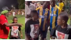 Oboy Soki and co struggle to calm angry Yaw Dabo during clash with 'colleague'