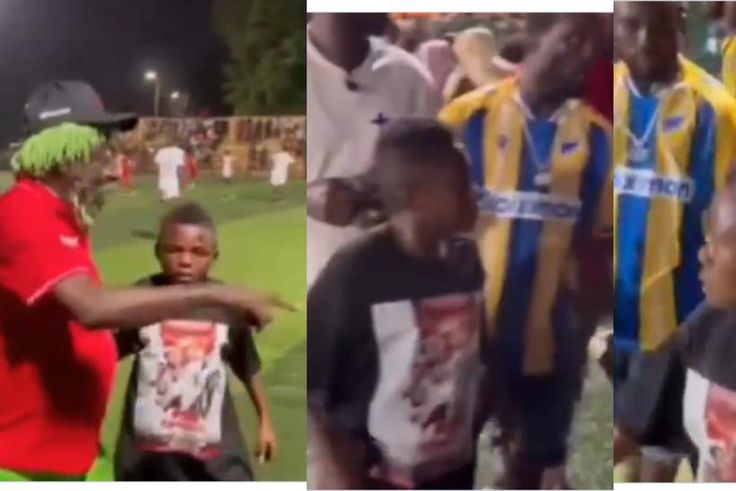 Oboy Soki and co struggle to calm angry Yaw Dabo during clash with 'colleague'