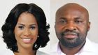 Ebi Bright of the NDC and Charles Forson of the NPP