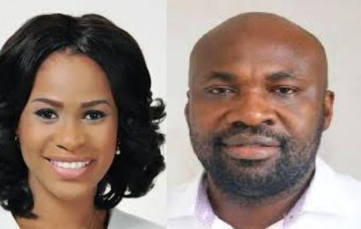 Ebi Bright of the NDC and Charles Forson of the NPP
