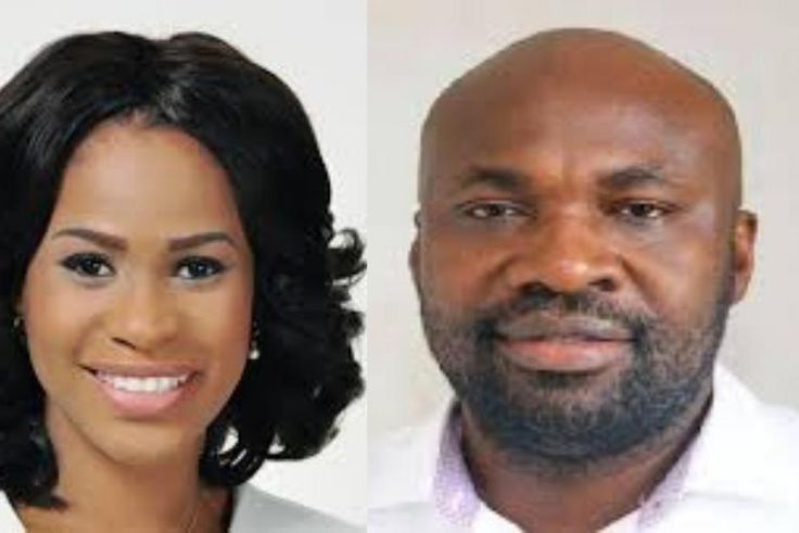 Ebi Bright of the NDC and Charles Forson of the NPP