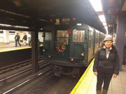 New York City's secret subway line with antique cars is back in service — here's what it's like to ride it