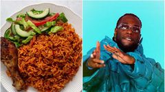 Burna Boy defends Ghana Jollof that it’s not “low quality”